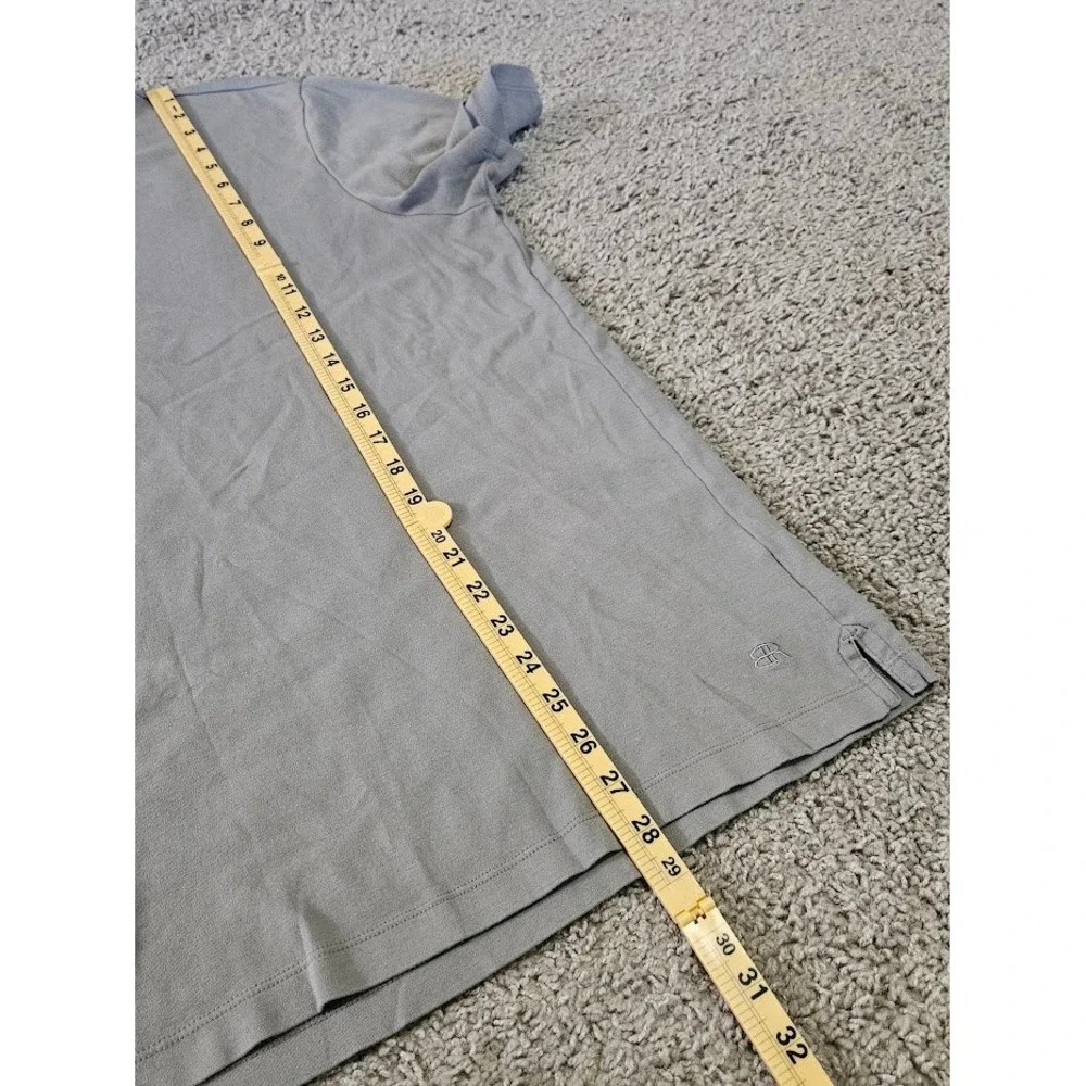 Banana Republic Luxe Touch Tee Mens XXL Light Gray 100% Cotton Crewneck T-Shirt